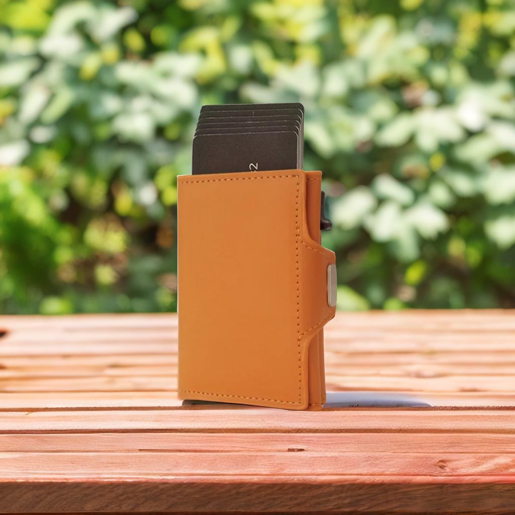 Carteira Slim Carbon Guard RFID